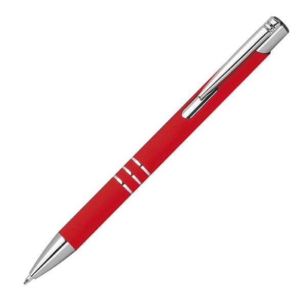 Ручка SOFTTOUCH DUNMORE из переработанного алюминия, полугелевая - Ручка SOFTTOUCH DUNMORE из переработанного алюминия, полугелевая