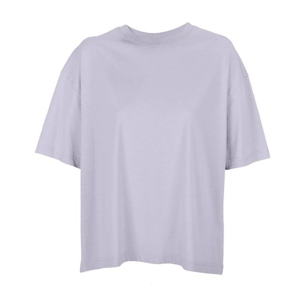 Футболка женская оверсайз BOXY WOMEN 180 - Футболка женская BOXY WOMEN, лиловый, XL, 100% органический хлопок, 180 г/м2