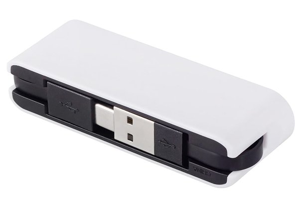 USB-хаб «Hubix» с коннектором 2-в-1 USB-C и USB-A, 2.0 - USB-хаб «Hubix» с коннектором 2-в-1 USB-C и USB-A, 2.0