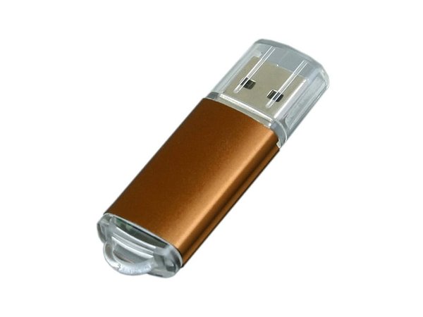 USB 2.0- флешка на 64 Гб с прозрачным колпачком - USB 2.0- флешка на 64 Гб с прозрачным колпачком