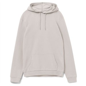 толстовка с капюшоном унисекс hoodie, дымчато-серая