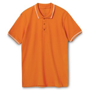 рубашка поло virma stripes, оранжевая