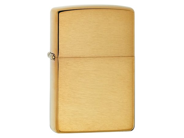 Зажигалка ZIPPO с покрытием Brushed Brass - Зажигалка ZIPPO с покрытием Brushed Brass