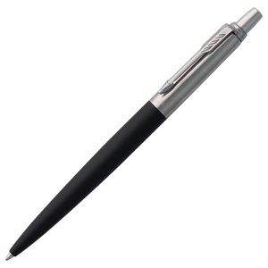 ручка шариковая parker jotter core k63, черный с серебристым