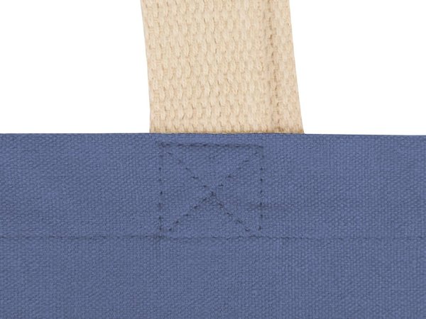 Сумка для шопинга «Steady» хлопковая с парусиновыми ручками, 260 г/м2 - Сумка для шопинга «Steady» хлопковая с парусиновыми ручками, 260 г/м2
