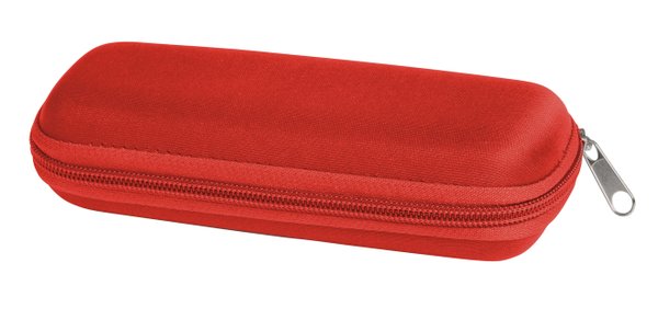 Алюминиевый мини-зонт POCKET, красный - Алюминиевый мини-зонт POCKET, красный