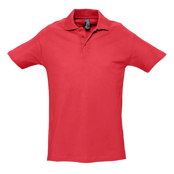 Рубашка поло мужская SPRING II 210 - Рубашка поло мужская SPRING II,красный,3XL,100% хлопок, 210/м2