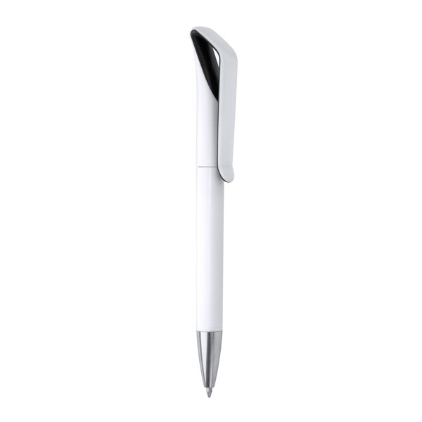 Шариковая ручка IRATI BLACK/WHITE - Шариковая ручка IRATI BLACK/WHITE