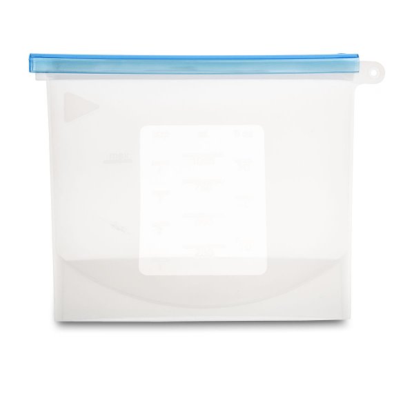 Силиконовый пакет Silicfresh, синий - Силиконовый пакет Silicfresh, синий