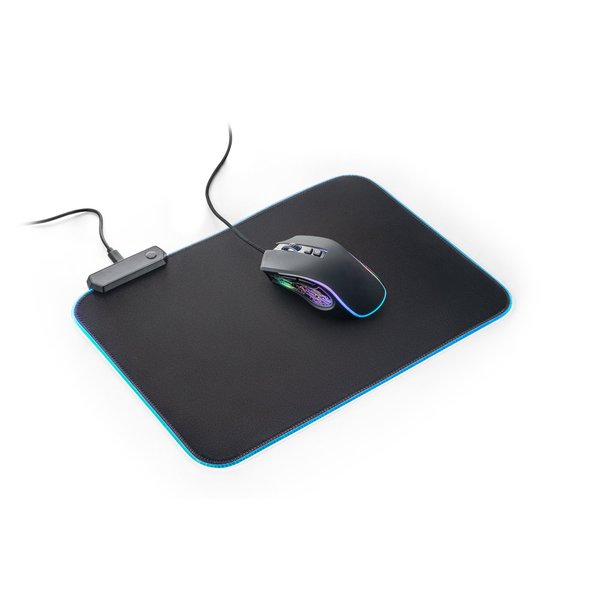 Коврик для мыши THORNE с RGB-подсветкой - Коврик для мыши THORNE с RGB-подсветкой