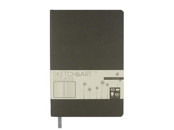 Скетчбук А5 «Sketch & Art» 100 г/м2, soft-touch - Скетчбук А5 «Sketch & Art» 100 г/м2, soft-touch