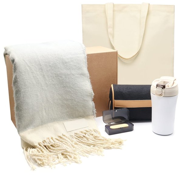 Подарочный набор BEIGE STYLE SET, бежевый - Подарочный набор BEIGE STYLE SET, бежевый
