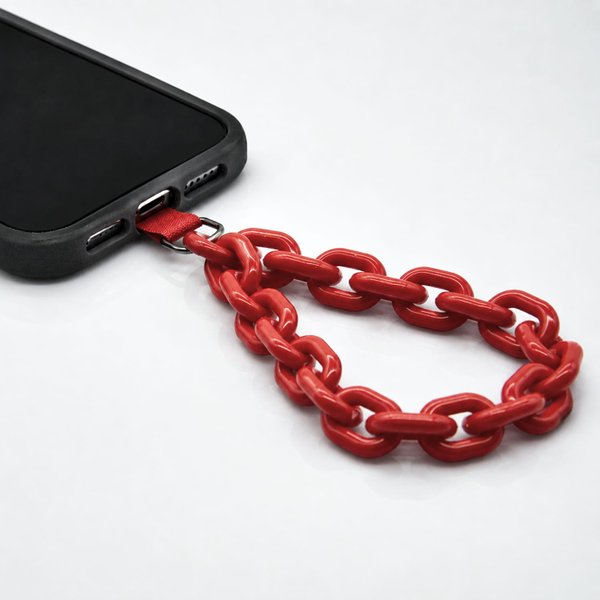 Держатель Hold для телефона под чехол, с полукольцом, 6см - Держатель Hold для телефона под чехол, с полукольцом, 6см (красный)