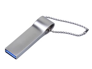 usb 3.0-флешка на 32 гб с мини чипом и боковым отверстием для цепочки