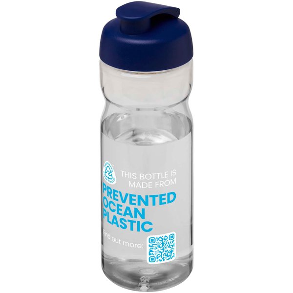 Спортивная бутылка H2O Active® Eco Base 650 мл с откидной крышкой - Спортивная бутылка H2O Active® Eco Base 650 мл с откидной крышкой