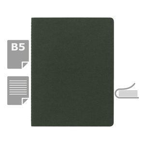 блокнот moleskine cahier примерно b5.