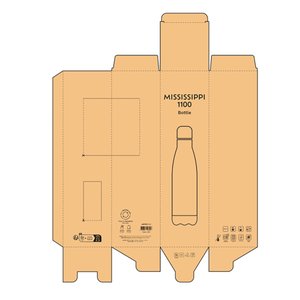 бутылка mississippi 1100