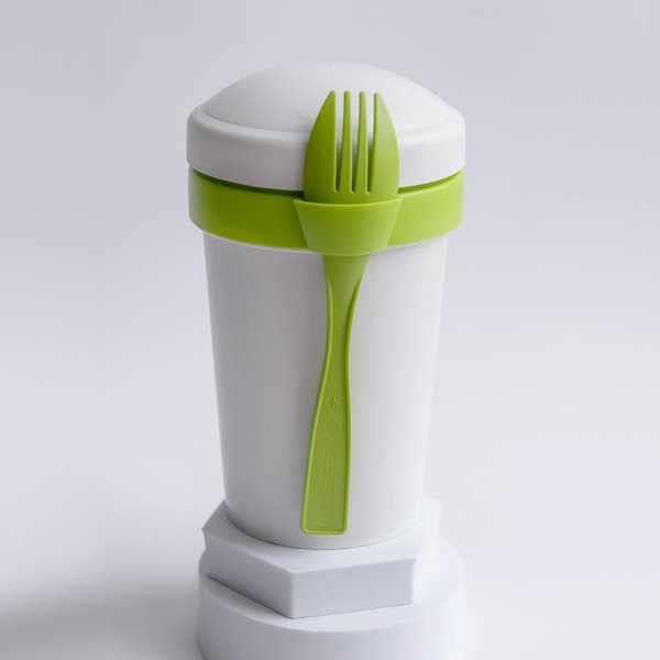 Ланч-бокс Veggie to go Green Line с вилкой - Ланч-бокс Veggie to go Green Line с вилкой (салатовый)