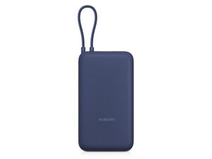 внешний аккумулятор со встроенным кабелем xiaomi 33w power bank (integrated cable), 20000 мач
