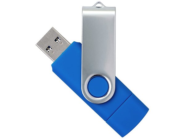 USB3.0/USB Type-C флешка на 16 Гб «Квебек C» - USB3.0/USB Type-C флешка на 16 Гб «Квебек C»