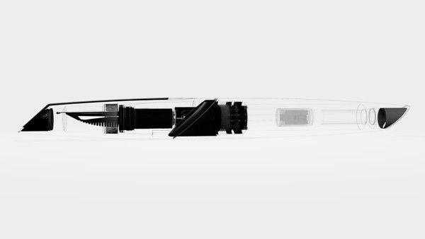 Перьевая ручка PININFARINA PF Two - Перьевая ручка PININFARINA PF Two BLACK