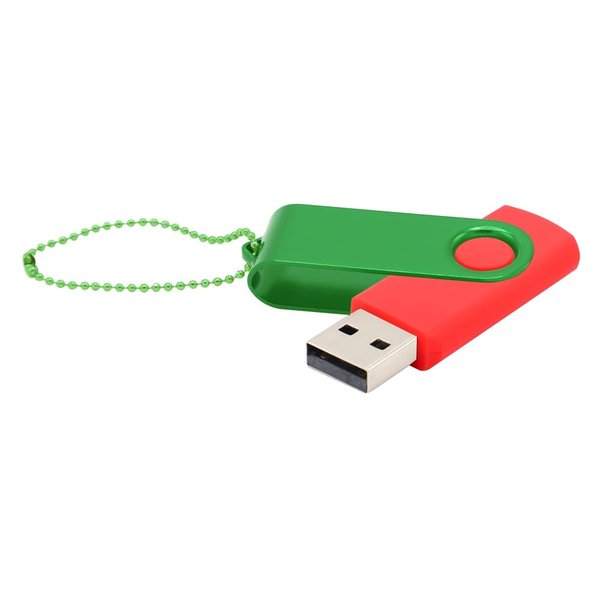 Флешка Designer To Go 2.0 USB 16Gb - Флешка Designer To Go 2.0 USB 16Gb, красный/зеленый