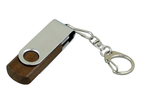 USB 3.0- флешка промо на 128 Гб с поворотным механизмом - USB 3.0- флешка промо на 128 Гб с поворотным механизмом