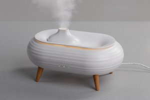 увлажнитель воздуха "smart air" с bluetooth-колонкой, мелодиями и релаксирующими шумами, с подсветкой и ароматизатором
