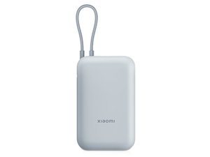 внешний аккумулятор со встроенным кабелем mi power bank (integrated cable), 10000 мач