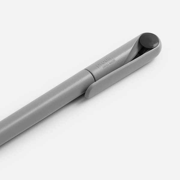 Ручка шариковая Prodir DS1 TMM Dot, серая с черным