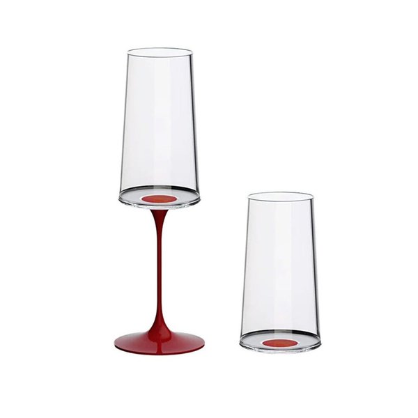 Хрустальный бокал для игристого вина на магните Trebonn SplitGlass, 2 шт, 320 мл - Хрустальный бокал для игристого вина на магните Trebonn SplitGlass, 2 шт, 320 мл