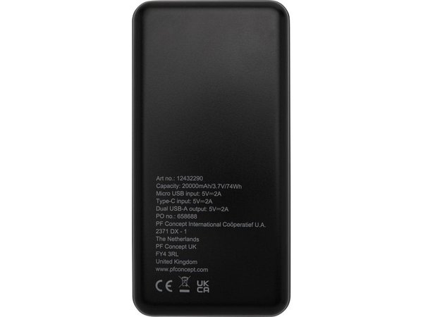 Портативное зарядное устройство «Loop», 20000 mAh - Портативное зарядное устройство «Loop», 20000 mAh
