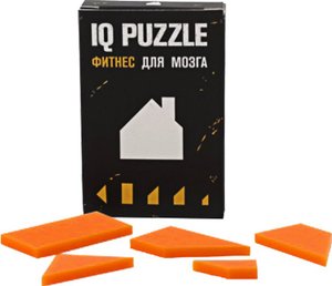 головоломка iq puzzle, домик
