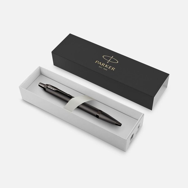 Ручка шариковая Parker IM Professionals Monochrome Titanium, темно-серая