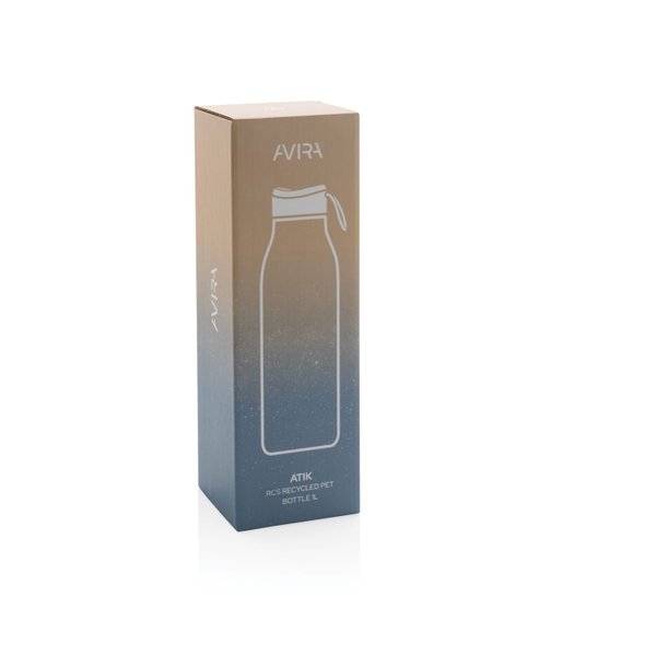 Бутылка для воды Avira Atik из rPET RCS, 1 л - Бутылка для воды Avira Atik из rPET RCS, 1 л