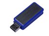 USB 3.0- флешка промо на 64 Гб прямоугольной формы, выдвижной механизм