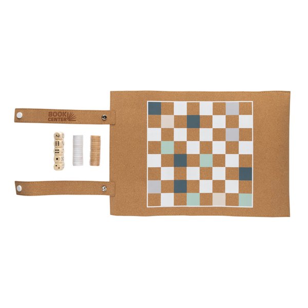 Набор Britton Cork для игры в шашки и нарды - Набор Britton Cork для игры в шашки и нарды