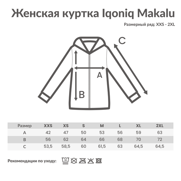Женская куртка Iqoniq Makalu из переработанного полиэстера AWARE™, 300 г/м² - Женская куртка Iqoniq Makalu из переработанного полиэстера AWARE™, 300 г/м²