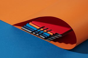 ежедневник flexpen mini, недатированный, красный
