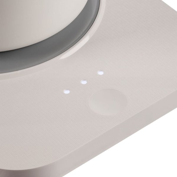Кружка с подогревом и беспроводной зарядкой dualBase plus, белая