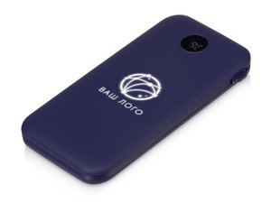 внешний беспроводной аккумулятор с подсветкой лого «astro», soft-touch, 10000 mah