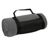 Плед "Color"; серый; 130х150 см; флис 200 гр/м2; шелкография, вышивка