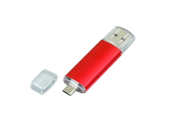 USB 2.0/micro USB- флешка на 64 Гб - USB 2.0/micro USB- флешка на 64 Гб