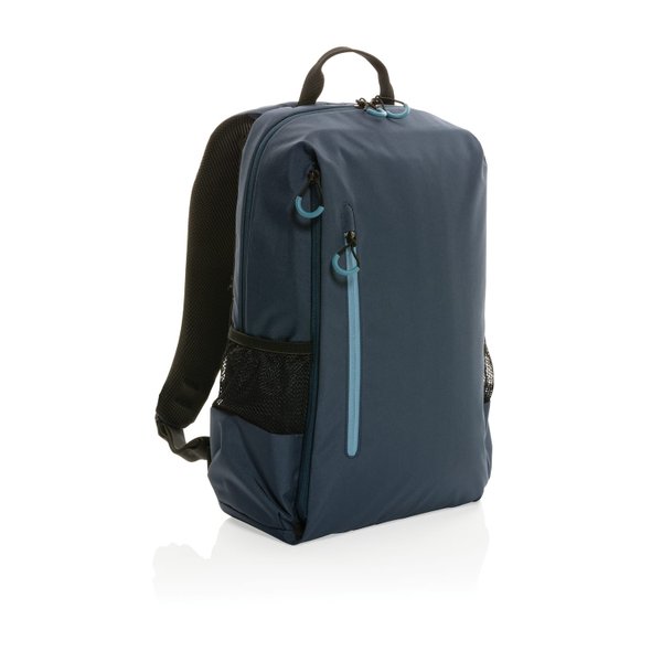 Рюкзак для ноутбука Impact Lima из rPET AWARETM, RFID, 15.6" - Рюкзак для ноутбука Impact Lima из rPET AWARETM, RFID, 15.6"