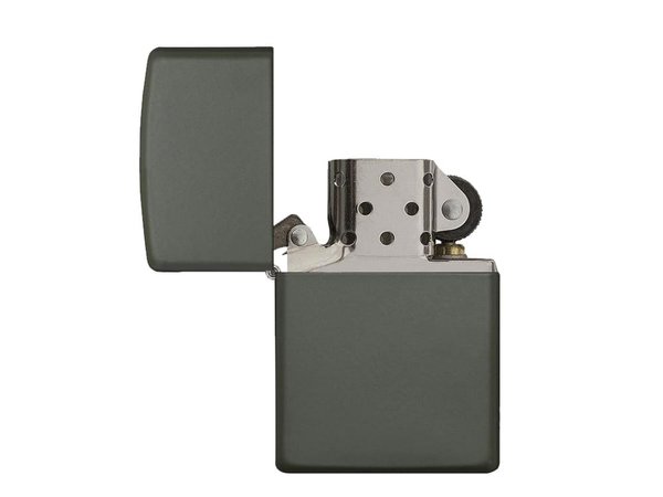 Зажигалка ZIPPO Classic с покрытием Green Matte - Зажигалка ZIPPO Classic с покрытием Green Matte