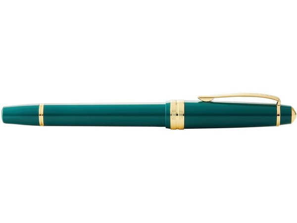 Ручка перьевая «Bailey Light Polished Green Resin and Gold Tone», перо F - Ручка перьевая «Bailey Light Polished Green Resin and Gold Tone», перо F