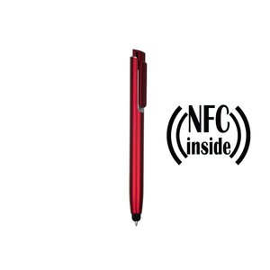 шариковая ручка с nfc-чипом и стилусом
