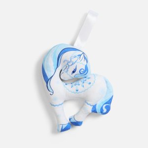 мягкая игрушка — подвеска «снежка»