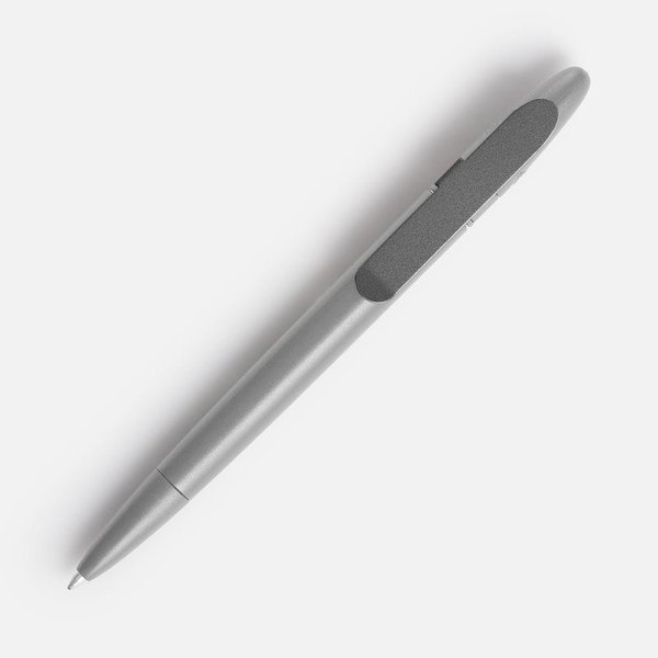Ручка шариковая Prodir DS5 TSM Metal Clip, серая