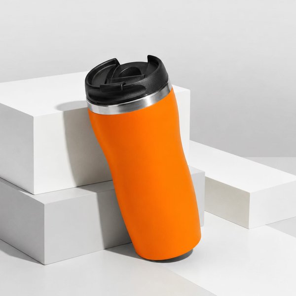 Термокружка «Double wall mug С1» soft-touch, 350 мл - Термокружка «Double wall mug С1» soft-touch, 350 мл